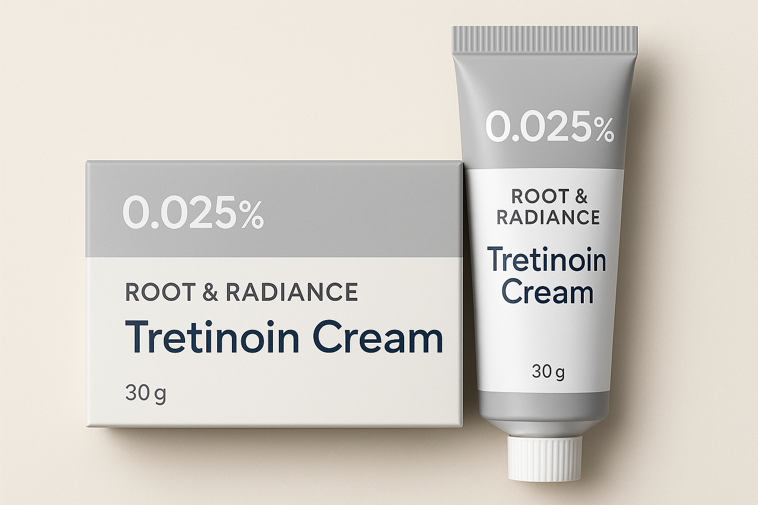 Tretinoin cream 0.025 percent 30g