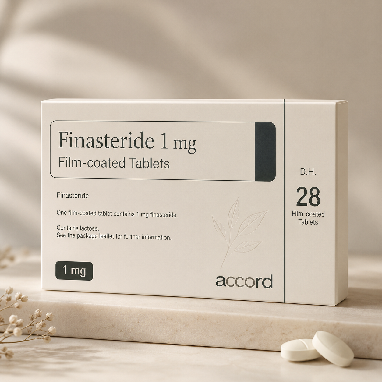 Finasteride 1mg tablets for hair loss